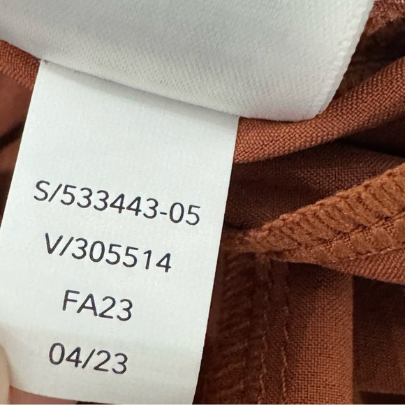 Athleta Brooklyn Heights High Rise Jogger Women's 16 Sequoia Brown Burnt Orange - Picture 11 of 16